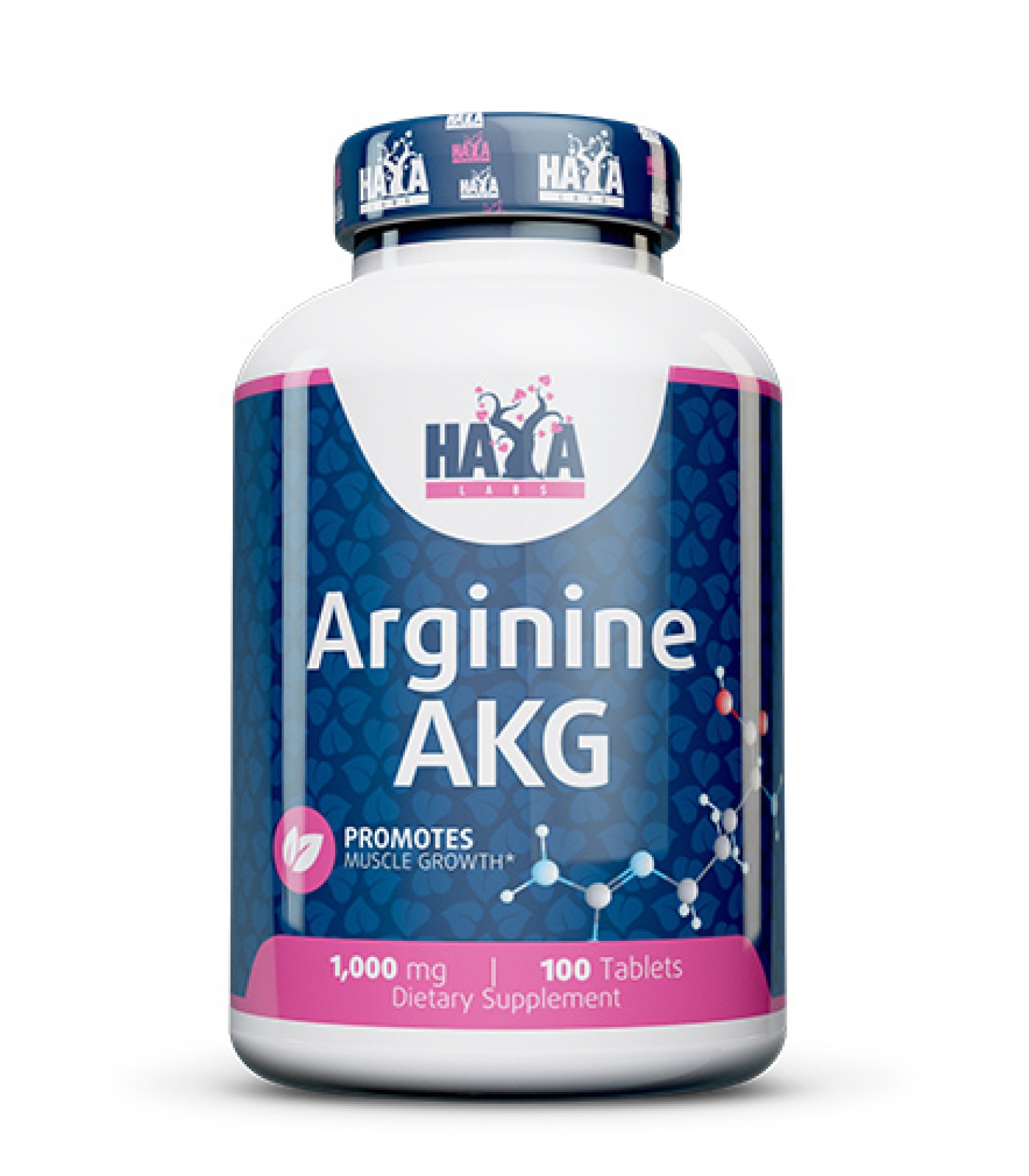 Haya Labs - Arginine AKG 1000mg. / 100 Tabs.